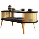 Τραπεζάκι σαλονιού Roenni Gold-Mauro