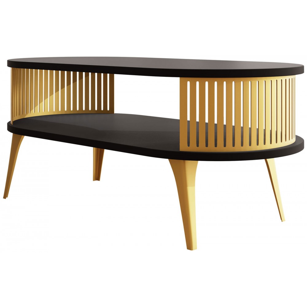 Τραπεζάκι σαλονιού Roenni Gold-Mauro