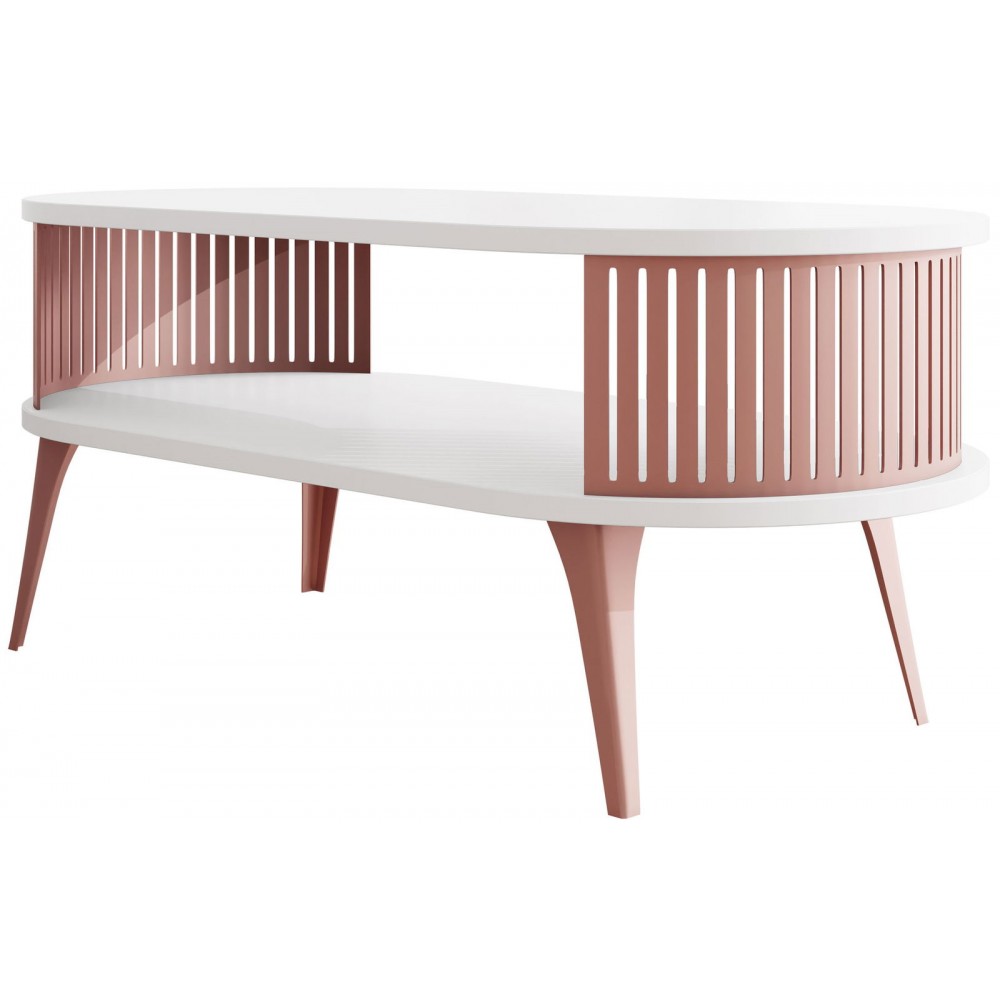 Τραπεζάκι σαλονιού Roenni Ember ΙΙ-Leuko