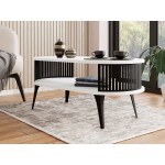 Τραπεζάκι σαλονιού Roenni ΙΙ-Leuko