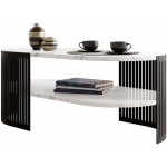 Τραπεζάκι σαλονιού Fikoli II-Leuko Marmaro