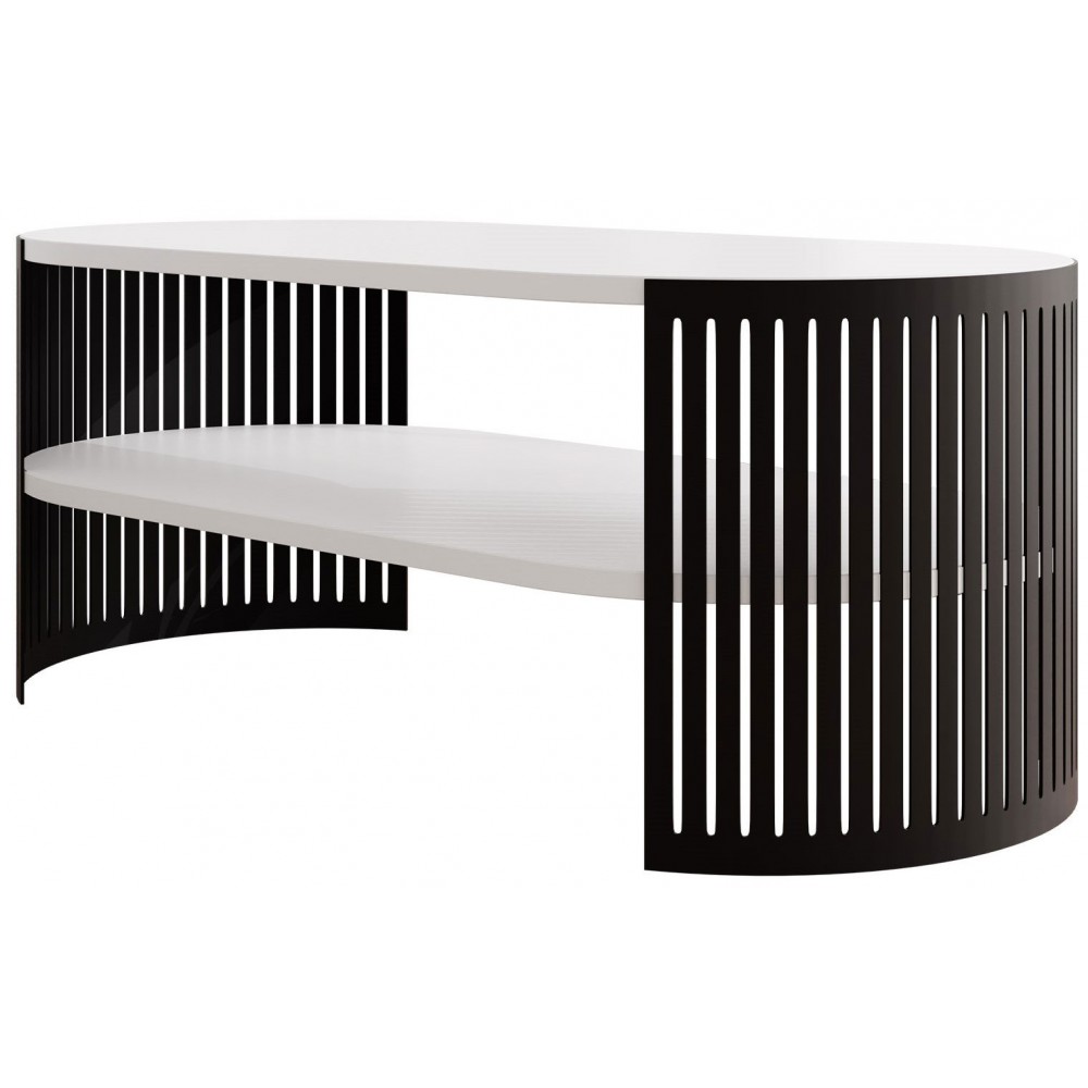 Τραπεζάκι σαλονιού Fikoli I-Leuko