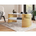 Τραπεζάκι σαλονιού Fikoli GD I-Leuko