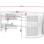 Τραπεζάκι σαλονιού Fikoli GD I-Mauro