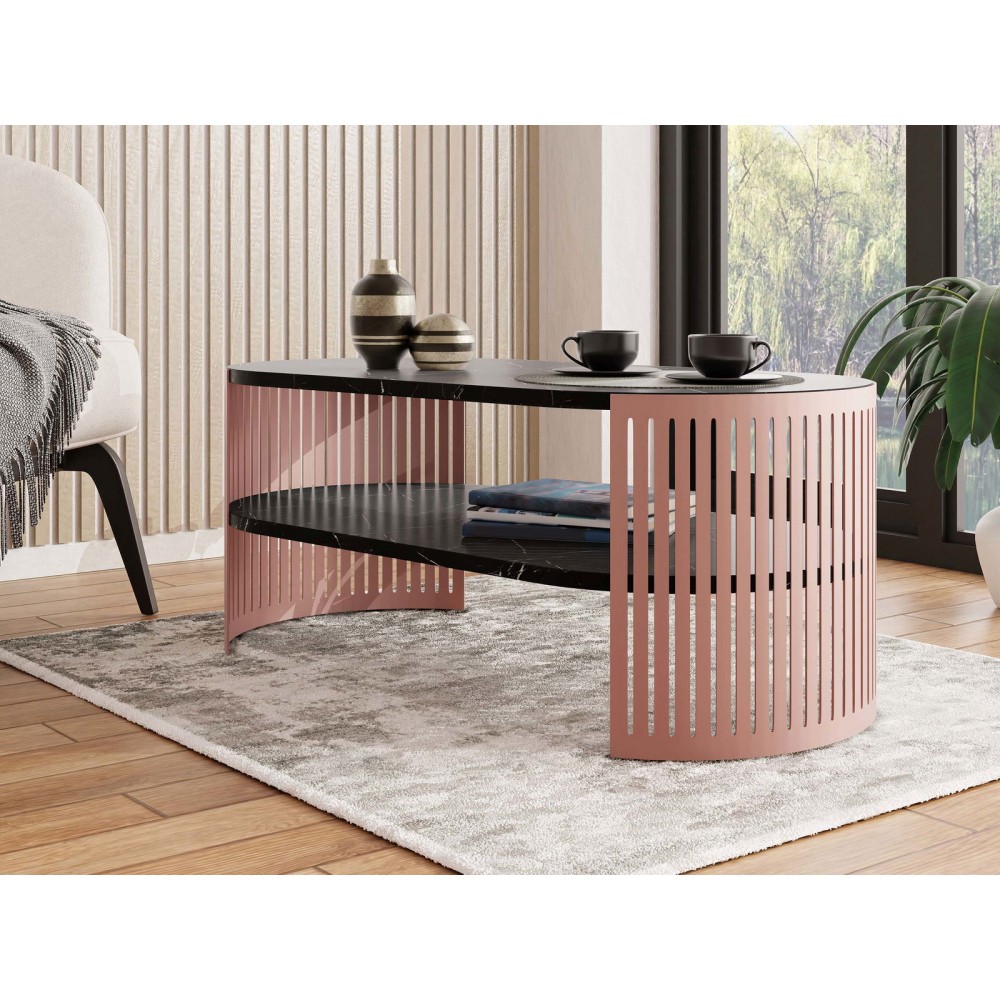 Τραπεζάκι σαλονιού Fikoli Ember I-Mauro Marmaro