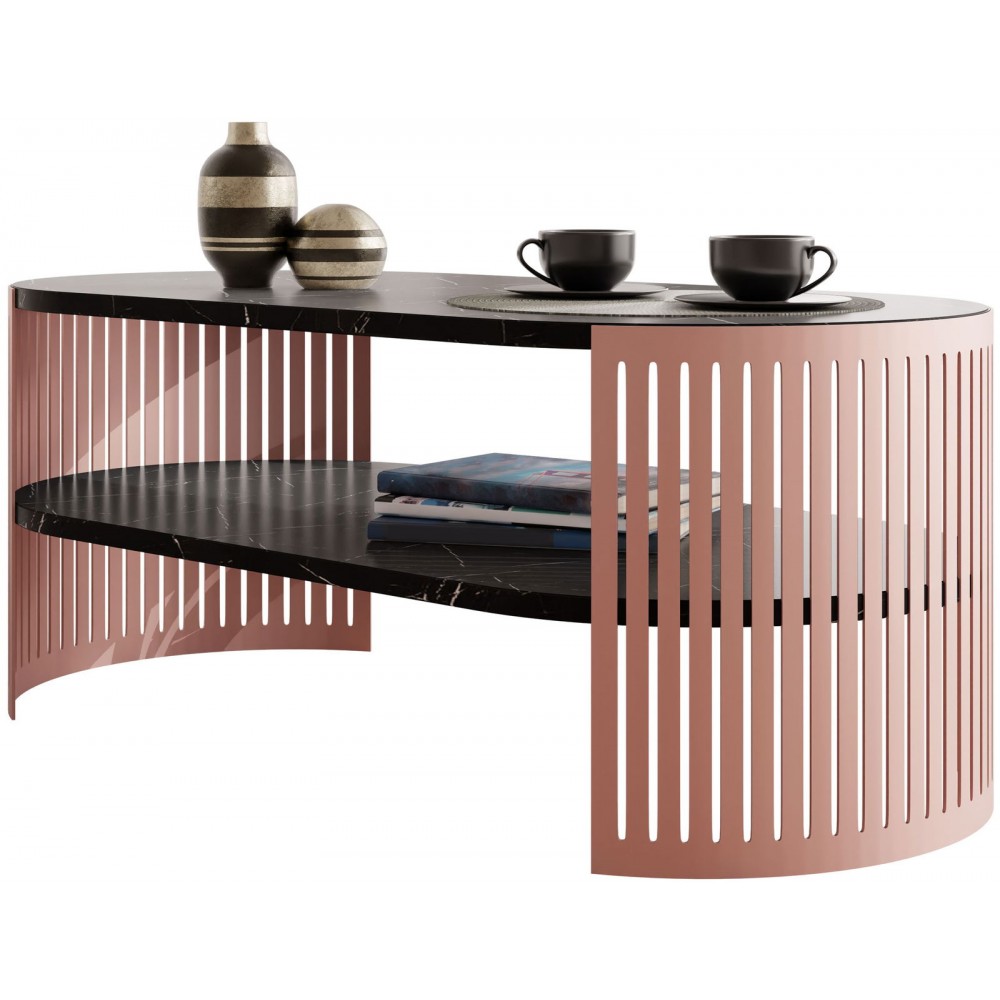 Τραπεζάκι σαλονιού Fikoli Ember I-Mauro Marmaro