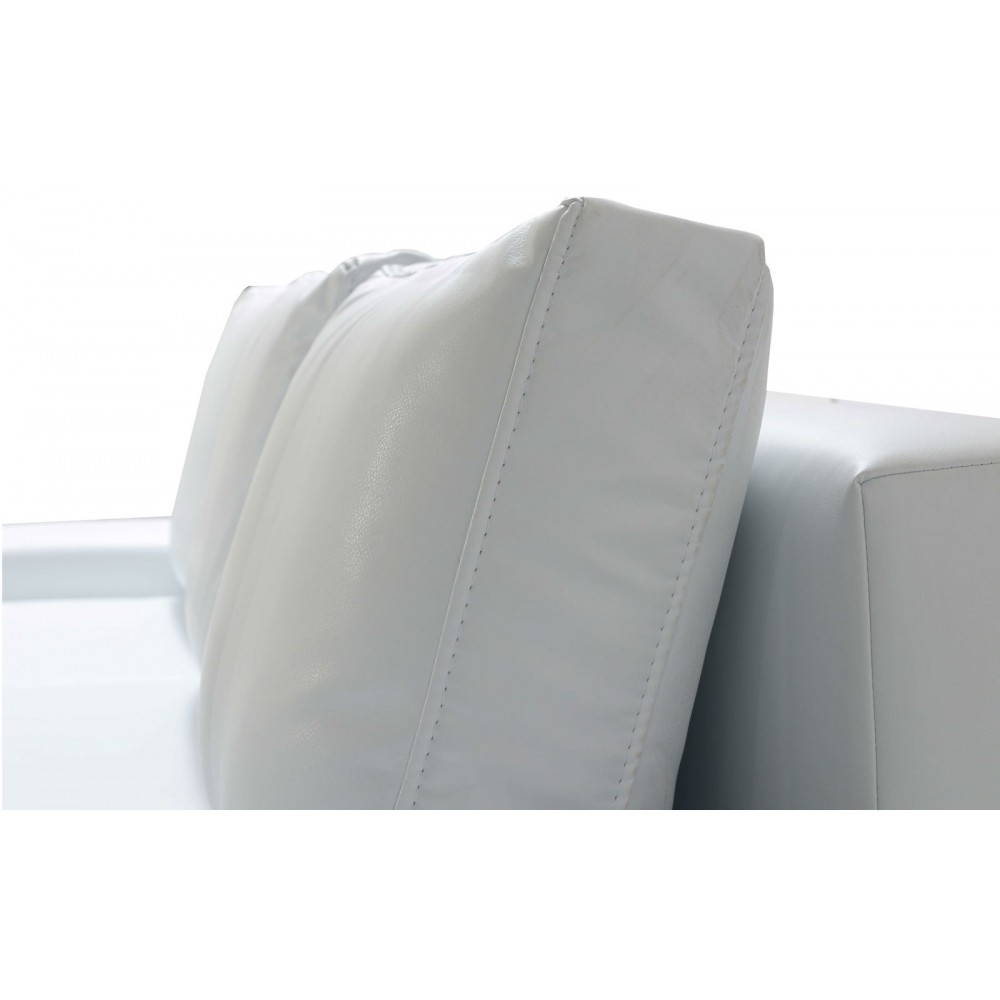 Καναπές - κρεβάτι Flago τριθέσιος LTHR-Roz