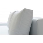 Καναπές - κρεβάτι Flago τριθέσιος LTHR-Roz