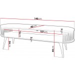 Έπιπλο τηλεόρασης Roenni GD-Mauro