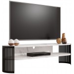 Έπιπλο τηλεόρασης Fikoli-Leuko Marmaro