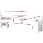 Έπιπλο τηλεόρασης Fikoli-Drus