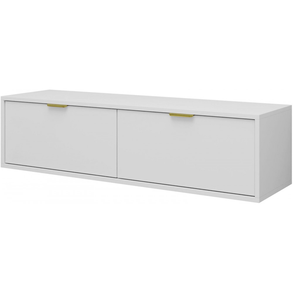 Έπιπλο τηλεόρασης Queen-Leuko-Μήκος: 140 εκ.