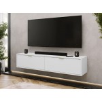 Έπιπλο τηλεόρασης Queen-Leuko-Μήκος: 175 εκ.