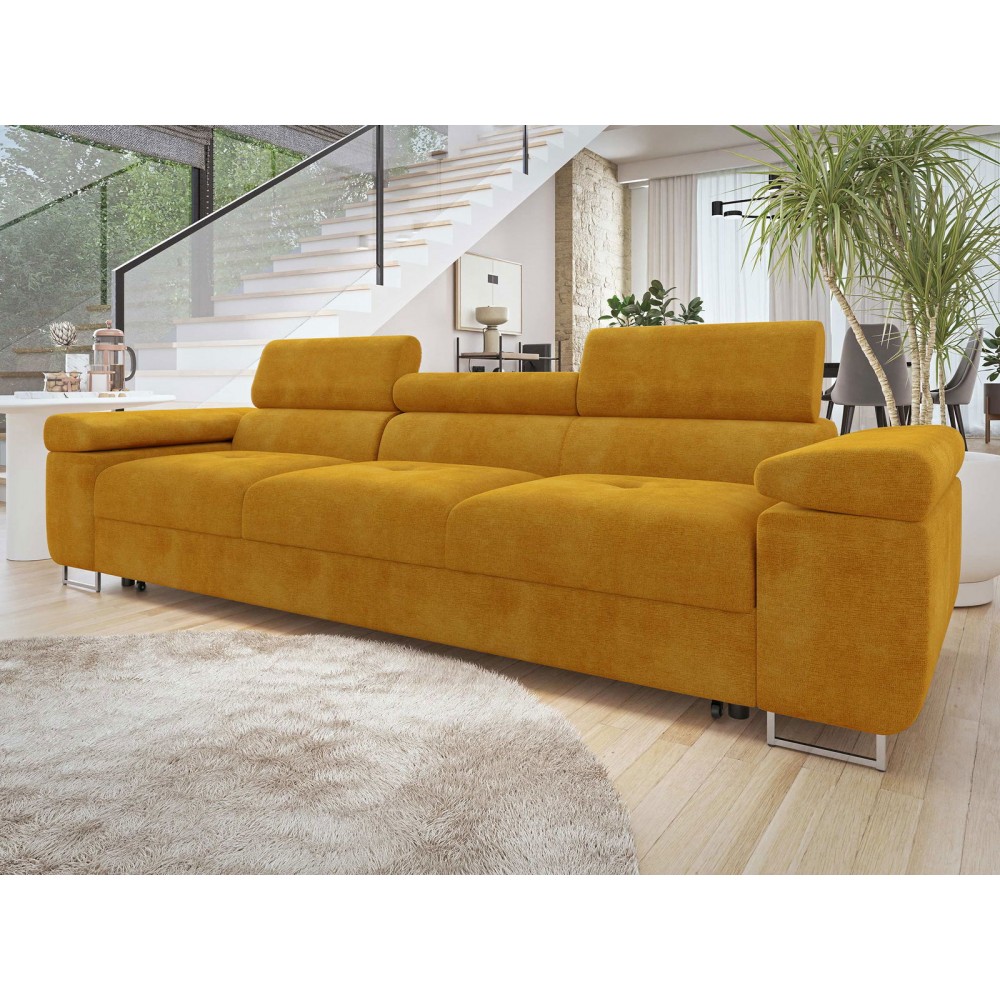 Καναπές Torezio τριθέσιος-Moustardi