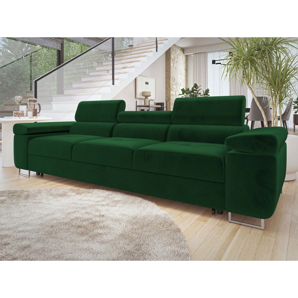 Καναπές Torezio τριθέσιος-Smaragdi