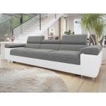 Καναπές Torezio τριθέσιος-Gkri-Leuko