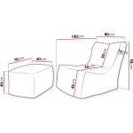 Σετ πολυθρόνας Rest Easy-Mpez