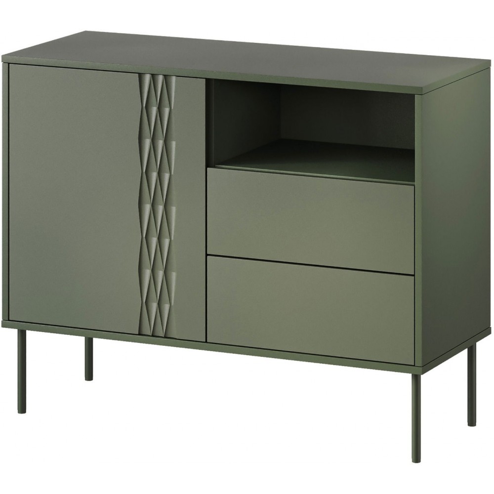 Μπουφές Tresse 1D2S-Prasino Skouro