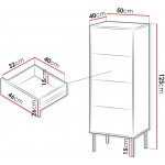 Μπουφές Tresse 4S-Prasino Skouro