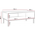 Τραπεζάκι σαλονιού Tresse-Mpez