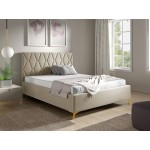 Επενδυμένο κρεβάτι Totti-Mpez-140 x 200