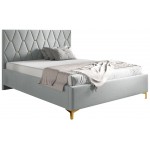 Επενδυμένο κρεβάτι Totti-Gkri Anoixto-160 x 200