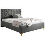 Επενδυμένο κρεβάτι Totti-Gkri Skouro-180 x 200