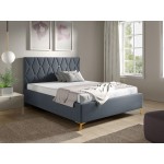 Επενδυμένο κρεβάτι Totti-Gkri special-140 x 200