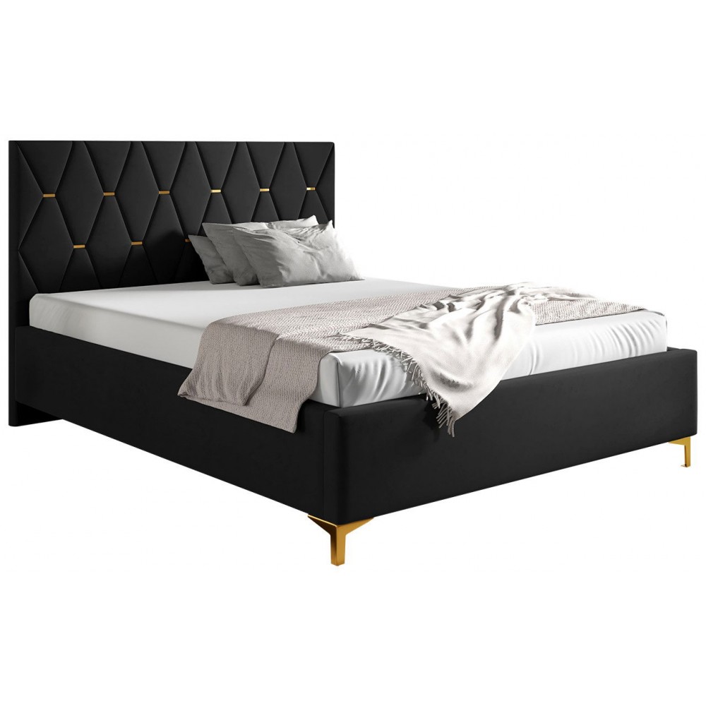 Επενδυμένο κρεβάτι Totti-Mauro-160 x 200