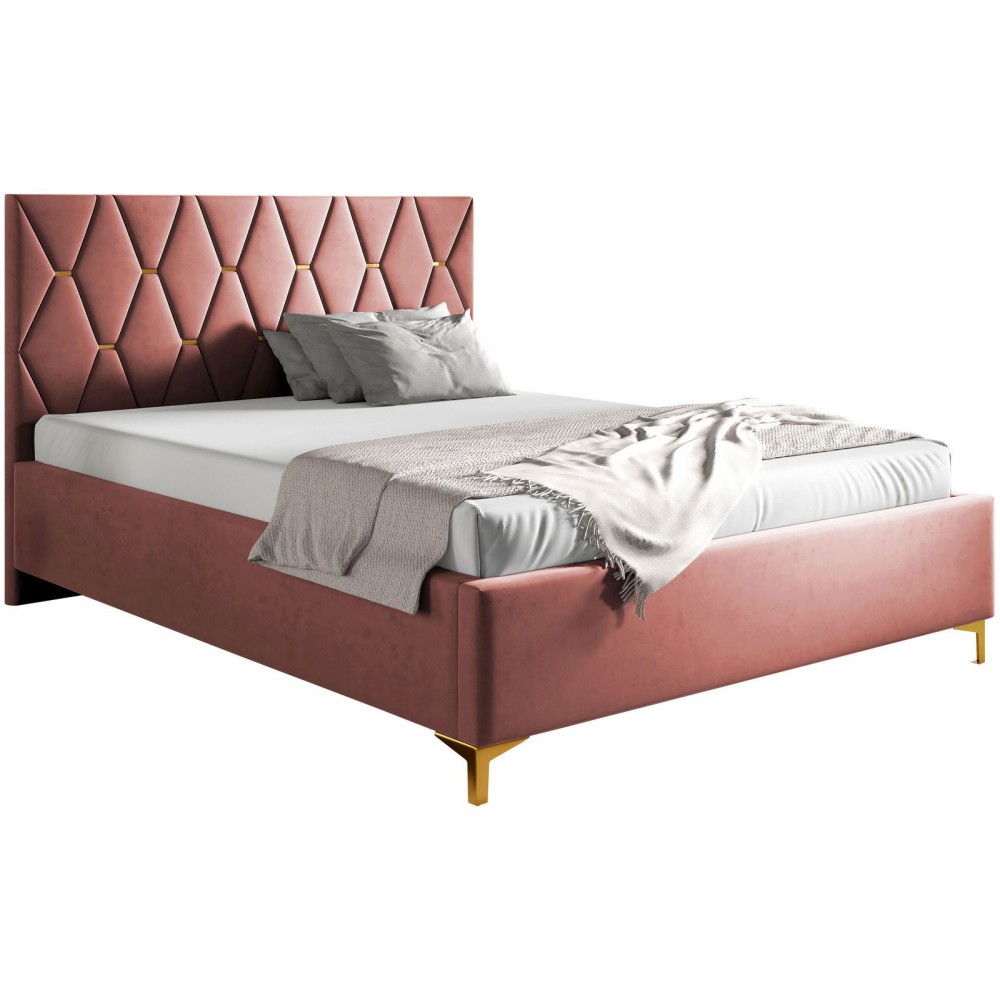 Επενδυμένο κρεβάτι Totti-Keramidi-160 x 200