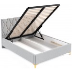 Επενδυμένο κρεβάτι Totti-Keramidi-180 x 200