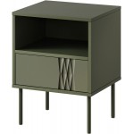 Σετ 2 κομοδίνα Tresse-Prasino Skouro