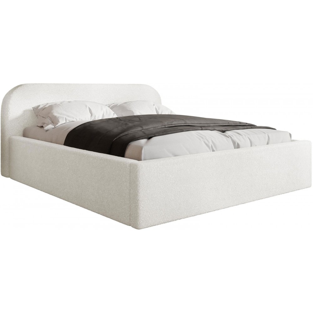 Επενδυμένο κρεβάτι Deisin-Leuko-140 x 200