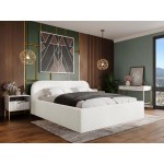 Επενδυμένο κρεβάτι Deisin-Leuko-180 x 200