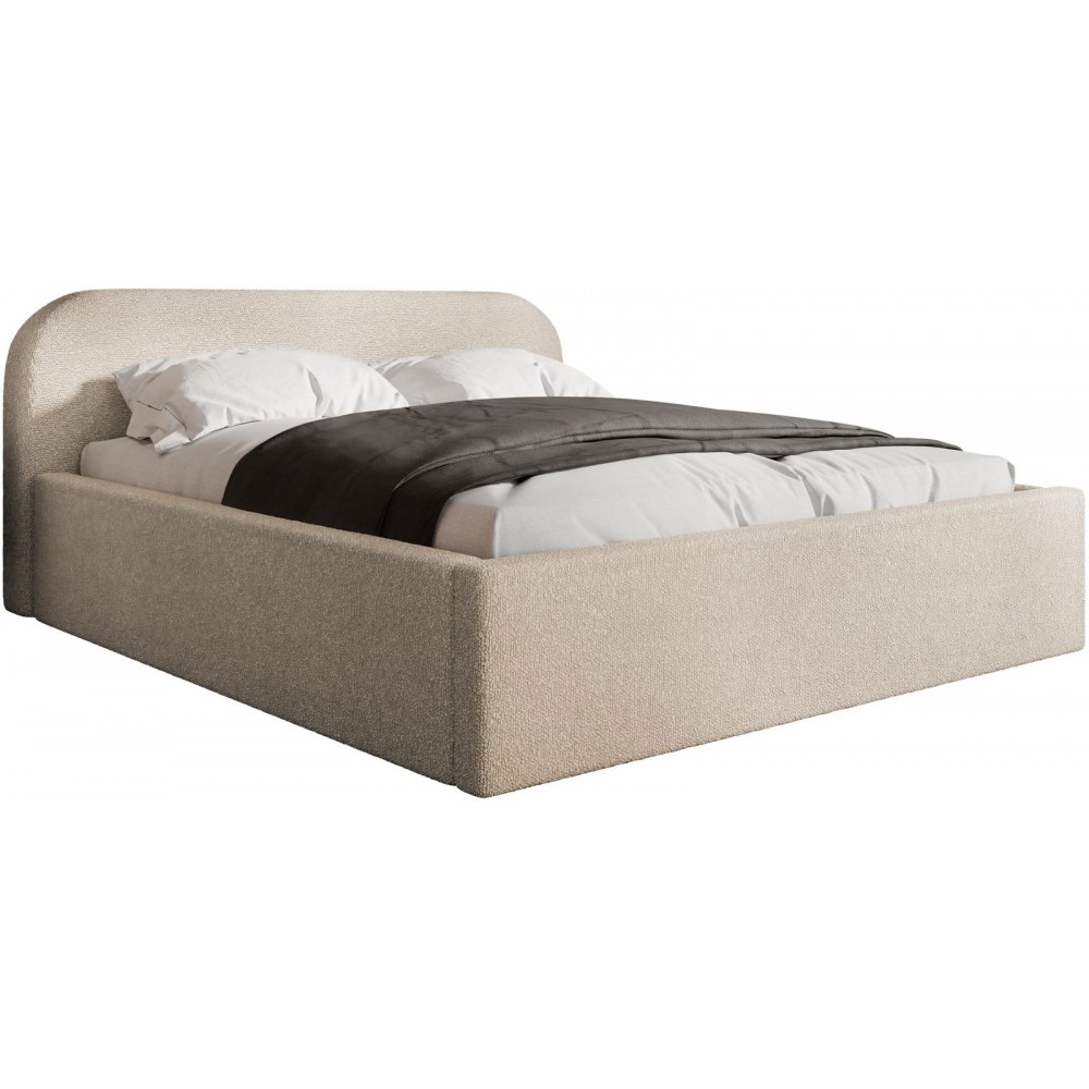 Επενδυμένο κρεβάτι Deisin-Mpez-140 x 200