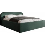 Επενδυμένο κρεβάτι Deisin-Prasino-140 x 200