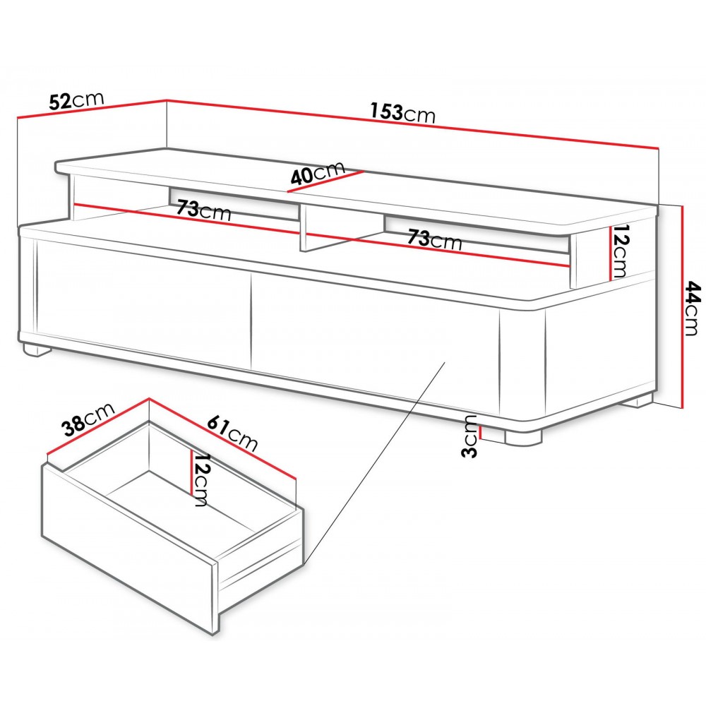 Έπιπλο τηλεόρασης Fill