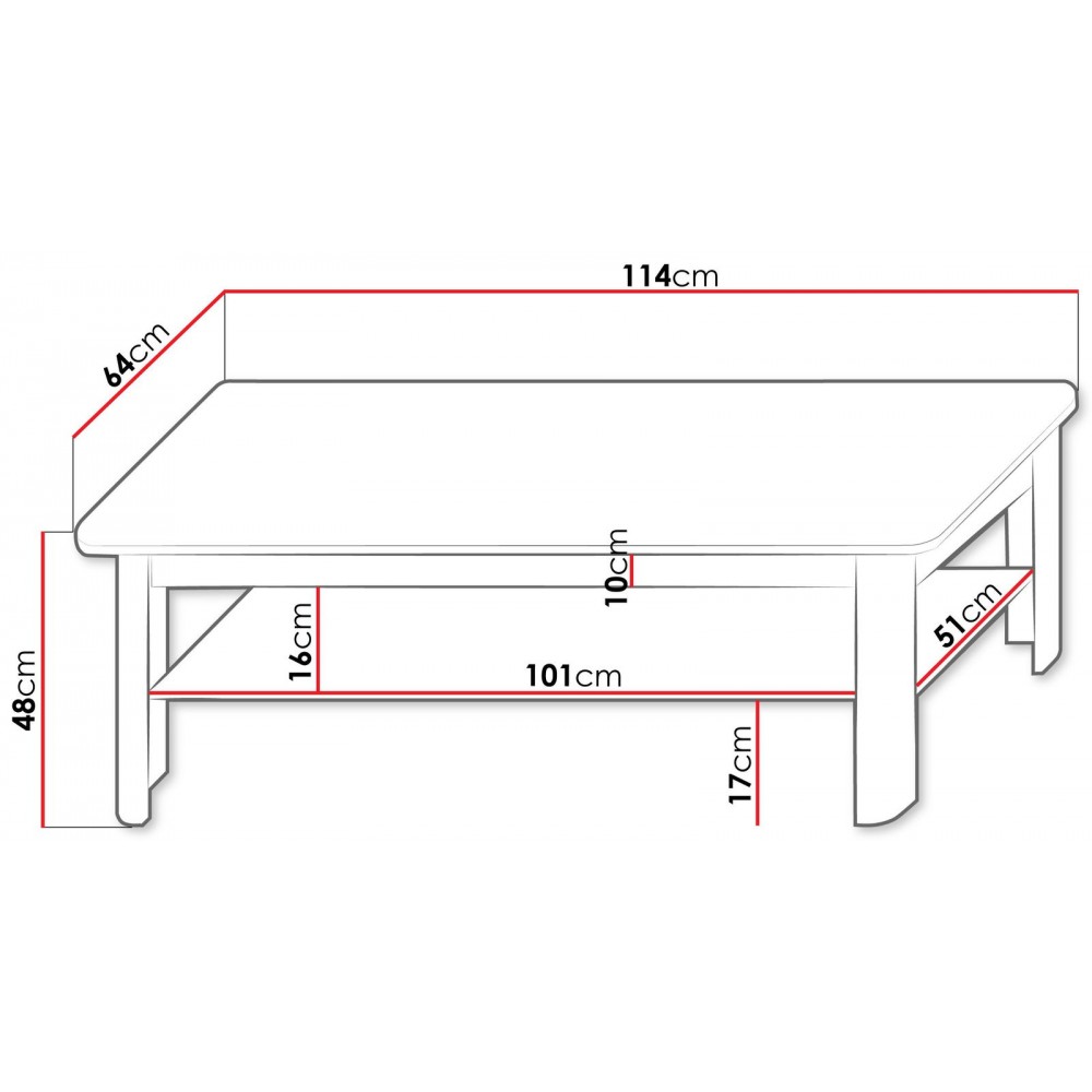Τραπεζάκι σαλονιού Fill