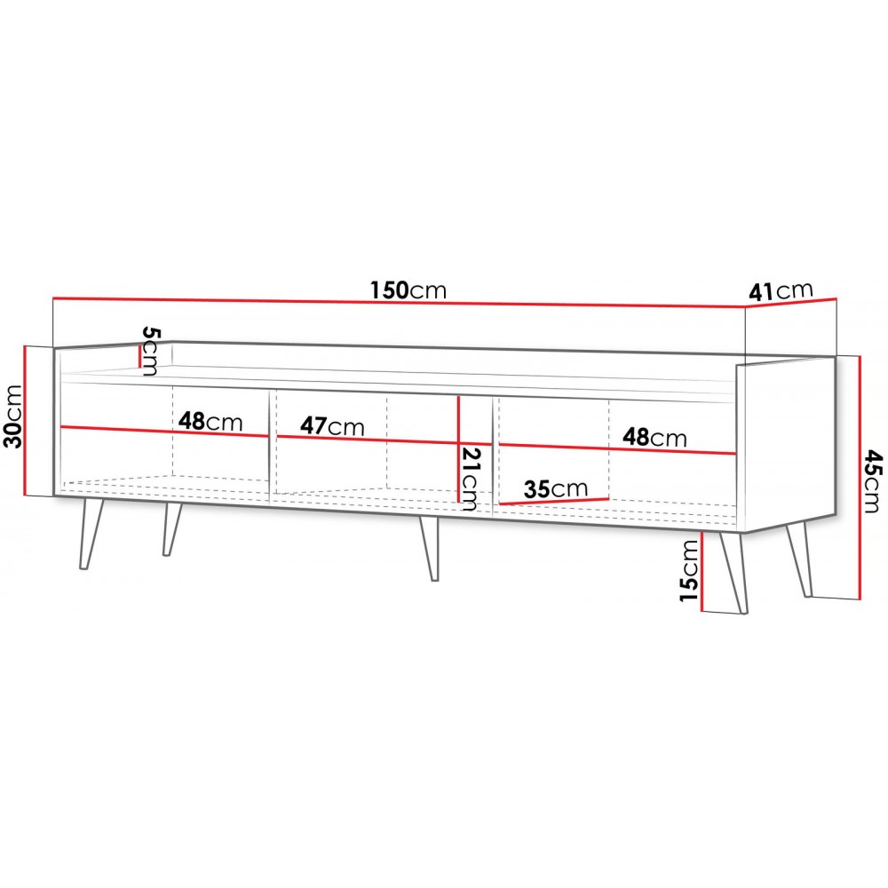 Έπιπλο τηλεόρασης Ademo