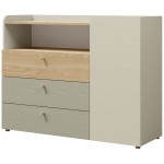 Συρταριέρα Yuki 1D 3S-Menta