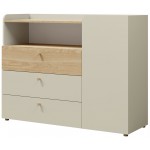 Συρταριέρα Yuki 1D 3S 120x40x93