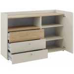 Συρταριέρα Yuki 1D 3S plus 140x40x93