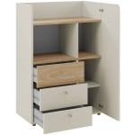 Συρταριέρα Yuki 1D 3S tall -Korali