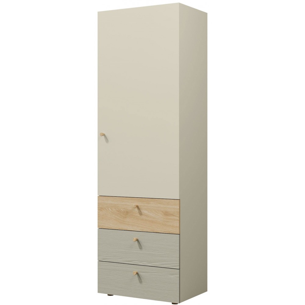 Ντουλάπα Yuki μονόφυλλη-Menta