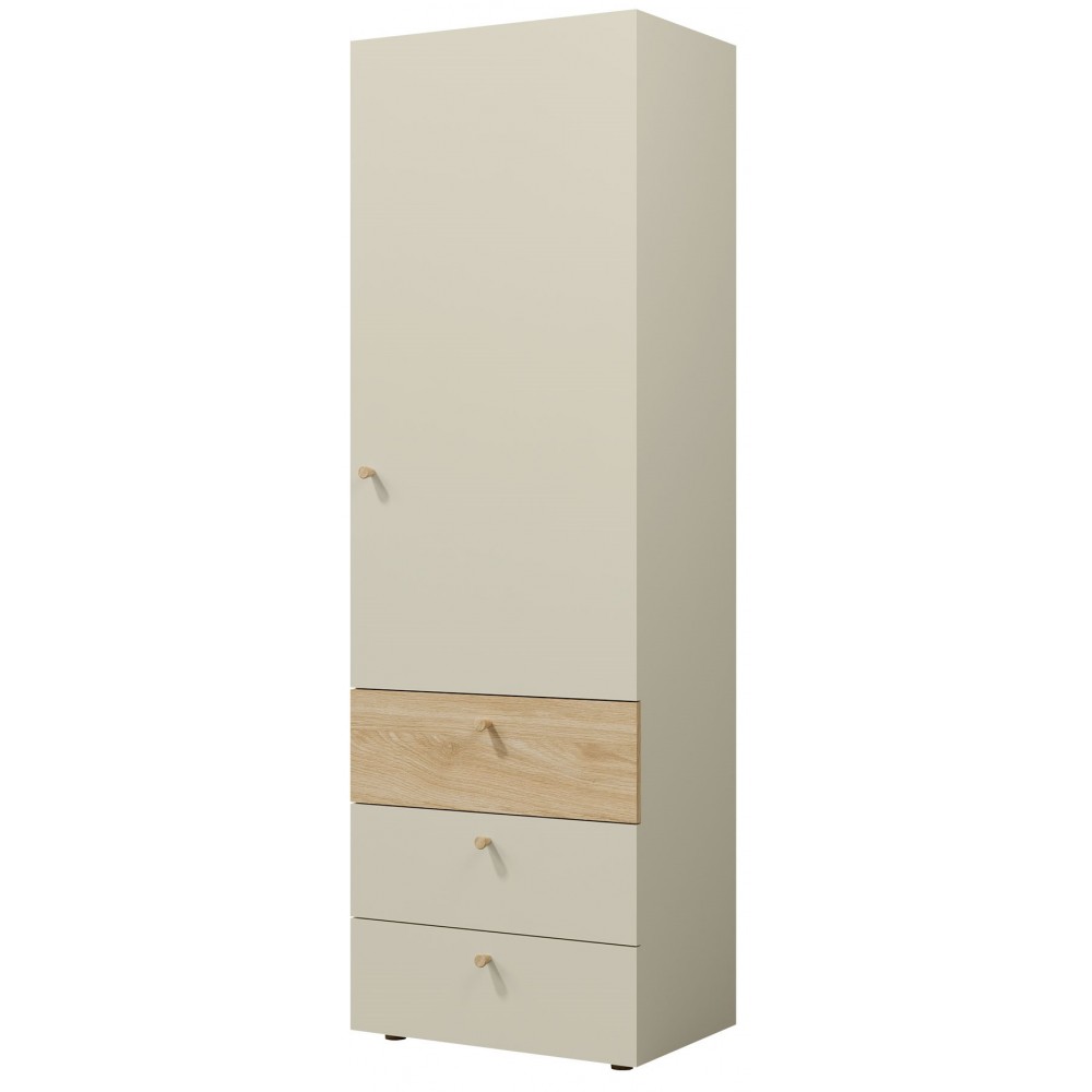 Ντουλάπα Yuki μονόφυλλη 60x40x185