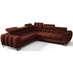 Γωνιακός καναπές Lordy max-Kokkino-Αριστερή