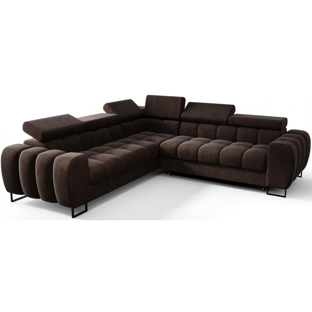 Γωνιακός καναπές Lordy max-Kafe Skouro-Αριστερή