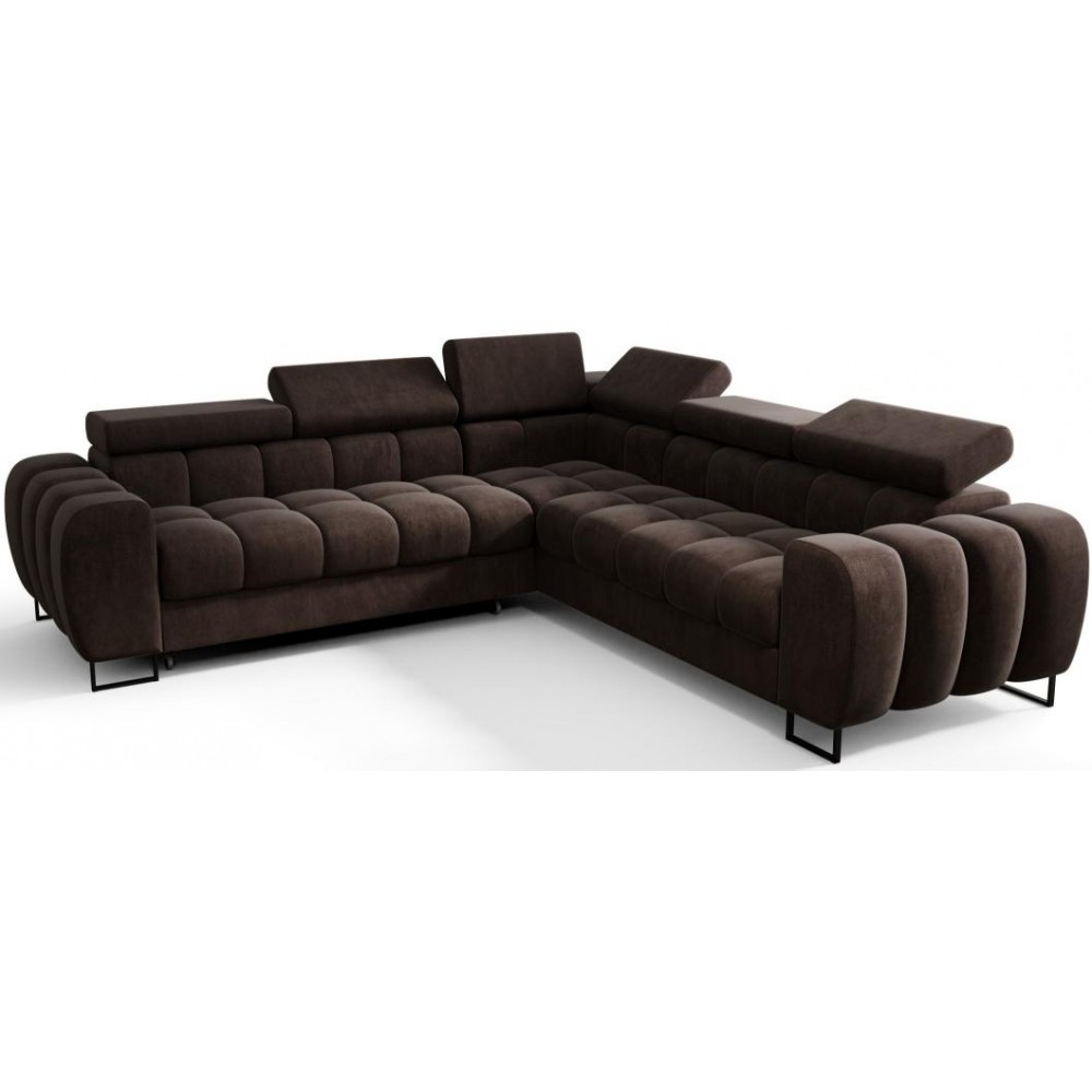 Γωνιακός καναπές Lordy max-Kafe Skouro-Δεξιά