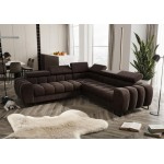 Γωνιακός καναπές Lordy max-Kafe Skouro-Δεξιά