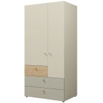 Ντουλάπα Yuki δίφυλλη-Menta